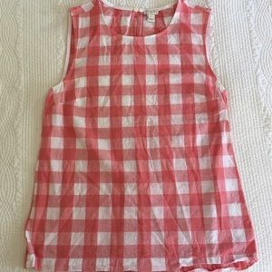 Jcrew sleeveless top